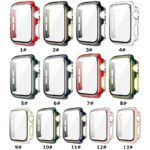 アップルウォッチカバー 全面保護 アップルウォッチカバ- apple watch カバー 42mm 46mm 40mm 44mm 41mm 45mmシリーズ