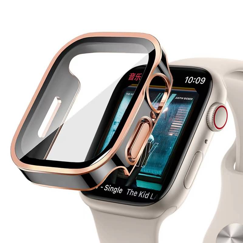アップルウォッチカバー 両色仕様 全面保護 アップルウォッチカバ- apple watch カバー 42mm 46mm 40mm 44mm 41mm 45mmシリーズ