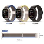 アップルウォッチ バンド ナイロン バンド Apple Watchバンド apple watch 44mm 45mm 46mm 49mm ULTRA ナイロン ベルト