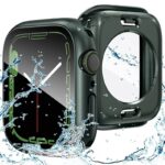 アップルウォッチカバー 360°前後全面保護 アップルウォッチカバー 防水 仕様 apple watch カバー 42mm 46mm 40mm 44mm 41mm 45mmシリーズ apple watch カバー