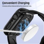 アップルウォッチカバー 360°前後全面保護 アップルウォッチカバー 防水 仕様 apple watch カバー 42mm 46mm 40mm 44mm 41mm 45mmシリーズ apple watch カバー