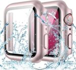 アップルウォッチカバー 全面保護 アップルウォッチカバー 防水 仕様 apple watch カバー 42mm 46mm 40mm 44mm 41mm 45mmシリーズ apple watch カバー