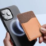 iPhone・スマホ 通用Magsafe対応ケース 強力磁 ケース 角度調節可能 折れ畳式 カード収納可能 ケース magsafe対応収納ケース