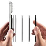 iPhone・スマホ 通用Magsafe対応ケース 強力磁 ケース 角度調節可能 折れ畳式 カード収納可能 ケース magsafe対応収納ケース