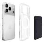 iPhone・スマホ 通用Magsafe対応ケース 強力磁 ケース 角度調節可能 折れ畳式 カード収納可能 ケース magsafe対応収納ケース
