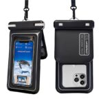 防水ポーチ スマホ防水 ケース IPX8防水規格 PVC製 携帯防水ケース 完全防水ケース 7.5インチまで対応