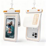 防水ポーチ スマホ防水 ケース IPX8防水規格 PVC製 携帯防水ケース 完全防水ケース 7.5インチまで対応