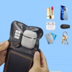 防水ポーチ スマホ防水 ケース IPX8防水規格 PVC製 携帯防水ケース 完全防水ケース 7.5インチまで対応