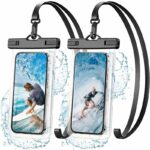 防水ポーチ スマホ防水 ケース IPX8防水規格 PVC製 携帯防水ケース 完全防水ケース 7.0インチまで対応可能 スマホ防水袋