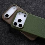 iPhone17 高級本革レザー ケース 本革採用 背面型 ケース