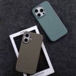 iPhone17 高級本革レザー ケース 本革採用 背面型 ケース