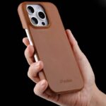 iPhone 17e/16e 本革 背面型ケース magsafe対応ケース iPhone 17pro 対応 背面型ケース iPhone16本革製レザー ケース スマホケース 全2色 SKU:AC04162026011 - 画像 (7)