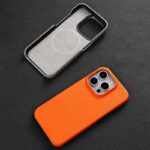 iPhone 17 本革 背面型ケース magsafe対応ケース iPhone 17pro 対応 背面型ケース
