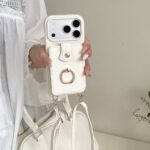 iPhone17 合成革 背面型 ケース アイフォン カバー iPhone17ケース iPhone17pro ケース スマホカバー