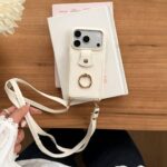 iPhone17 合成革 背面型 ケース アイフォン カバー iPhone17ケース iPhone17pro ケース スマホカバー