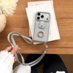 iPhone17 合成革 背面型 ケース アイフォン カバー iPhone17ケース iPhone17pro ケース スマホカバー