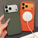 iPhone 17 布製 ケース magsafe対応ケース iPhone 17pro ケース iphone全機種対応 ケース