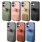 iPhone 17 合成革ケース 背面型ケース iPhone 17e/iPhone16e 対応 ケース カート収納可能 iPhone17 PUレザー ケース スマホケース