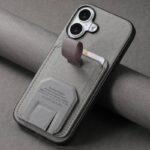iPhone 17 合成革ケース 背面型ケース iPhone 17e/iPhone16e 対応 ケース カート収納可能 iPhone17 PUレザー ケース スマホケース
