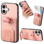 iPhone 17 合成革ケース 背面型ケース iPhone 17e/iPhone16e 対応 ケース カート収納可能 iPhone17 PUレザー ケース スマホケース
