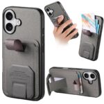 iPhone 17 合成革ケース 背面型ケース iPhone 17e/iPhone16e 対応 ケース カート収納可能 iPhone17 PUレザー ケース スマホケース