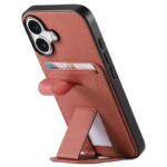 iPhone 17 合成革ケース 背面型ケース iPhone 17e/iPhone16e 対応 ケース カート収納可能 iPhone17 PUレザー ケース スマホケース