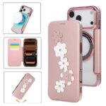 iPhone 17 合成革ケース iPhone 17e/iPhone16e 対応 手帳型ケース magsafe対応ケース iPhone17 PUレザー ケース スマホケース 全5色 SKU:AC04212026007 - 画像 (6)