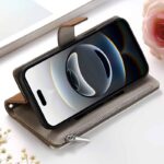 iPhone 17 合成革ケース iPhone 17e/iPhone16e 対応 手帳型ケース iPhone17 PUレザー ケース スマホケース