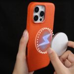 iPhone 17e/16e 本革 背面型ケース magsafe対応ケース iPhone 17pro 対応 背面型ケース iPhone16本革製レザー ケース スマホケース