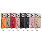 iPhone 17 合成革ケース 背面型ケース iPhone 17e/iPhone16e 対応 ケース カート収納可能 iPhone17 PUレザー ケース スマホケース
