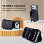iPhone 17 合成革ケース 背面型ケース iPhone 17e/iPhone16e 対応 ケース カート収納可能 iPhone17 PUレザー ケース スマホケース