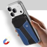 iPhone・スマホ 通用Magsafe対応ケース 強力磁 ケース 角度調節可能 折れ畳式 カード収納可能 ケース