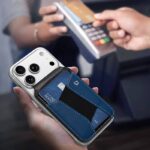 iPhone・スマホ 通用Magsafe対応ケース 強力磁 ケース 角度調節可能 折れ畳式 カード収納可能 ケース