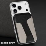 iPhone・スマホ 通用Magsafe対応ケース 強力磁 ケース 角度調節可能 折れ畳式 カード収納可能 ケース