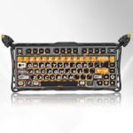 GravaStar Mercury K1 Pro ゲーミングキーボード 無線 ワイヤレス 75% テンキーレス 無線