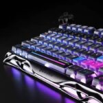 GravaStar Mercury K1 Pro ゲーミングキーボード 無線 ワイヤレス 75% テンキーレス 無線