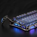 GravaStar Mercury K1 Pro ゲーミングキーボード 無線 ワイヤレス 75% テンキーレス 無線