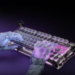 GravaStar Mercury K1 Pro ゲーミングキーボード 無線 ワイヤレス 75% テンキーレス 無線