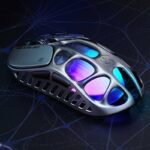 [技適マーク取得済み] GravaStar XPRO ゲーミング マウス 軽量 8Kポーリングレート 200時間連続使用 充電式 光るRGB ゲーミングマウス