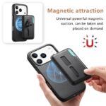 iPhone 17 合成革ケース 背面型ケース カート収納可能 iPhone17 PUレザー ケース