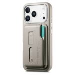iPhone 17 合成革ケース 背面型ケース カート収納可能 iPhone17 PUレザー ケース