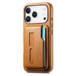 iPhone 17 合成革ケース 背面型ケース カート収納可能 iPhone17 PUレザー ケース