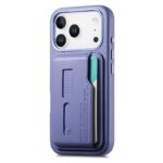 iPhone 17 合成革ケース 背面型ケース カート収納可能 iPhone17 PUレザー ケース