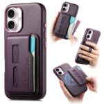 iPhone 17 合成革ケース 背面型ケース カート収納可能 iPhone17 PUレザー ケース