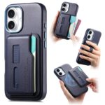 iPhone 17 合成革ケース 背面型ケース カート収納可能 iPhone17 PUレザー ケース