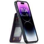 iPhone 17 合成革ケース 背面型ケース カート収納可能 iPhone17 PUレザー ケース スマホケース