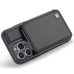 iPhone 17 合成革ケース 背面型ケース カート収納可能 iPhone17 PUレザー ケース スマホケース