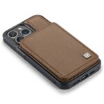 iPhone 17 合成革ケース 背面型ケース カート収納可能 iPhone17 PUレザー ケース スマホケース