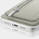 iPhone 17 合成革ケース 背面型ケース カート収納可能 iPhone17 PUレザー ケース スマホケース