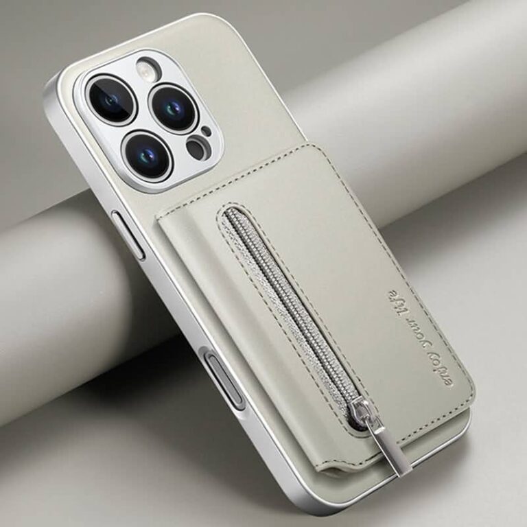 iPhone 17 合成革ケース 背面型ケース カート収納可能 iPhone17 PUレザー ケース スマホケース